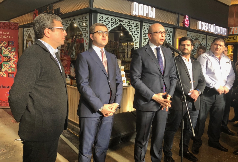Moskvada “Azərbaycan nemətləri” mağazası açılıb
