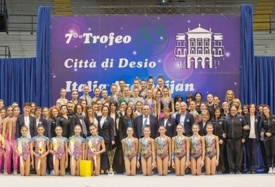 Сборные Азербайджана и Италии по художественной гимнастике провели товарищескую встречу