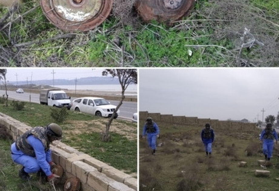 В Абшеронском районе обнаружены две единицы противотанковых мин