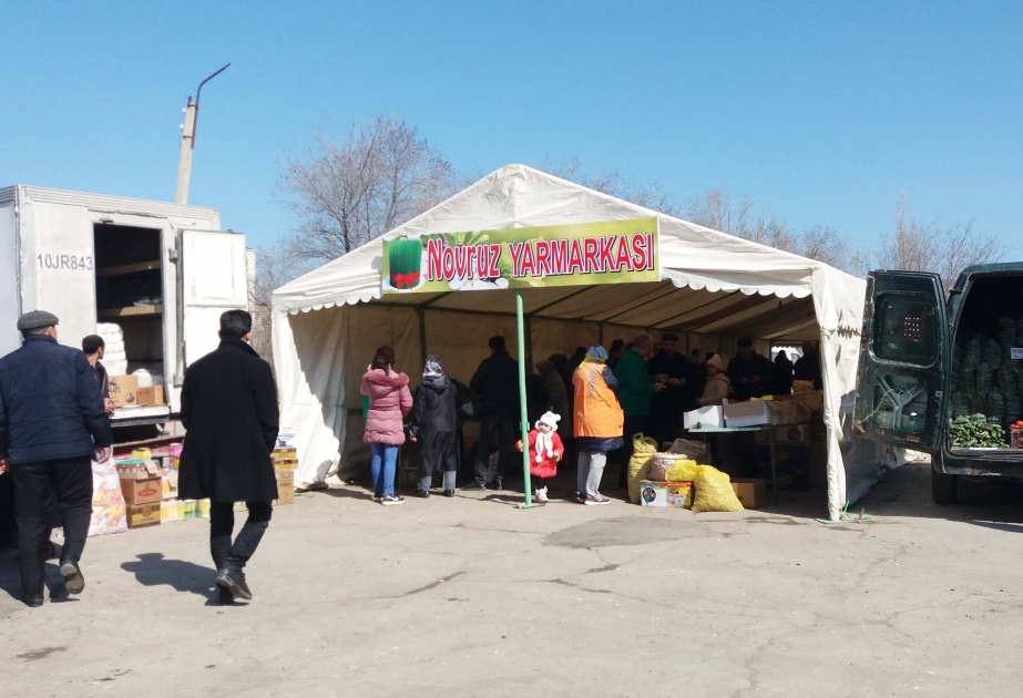 В Сумгайыте открылись предпраздничные ярмарки