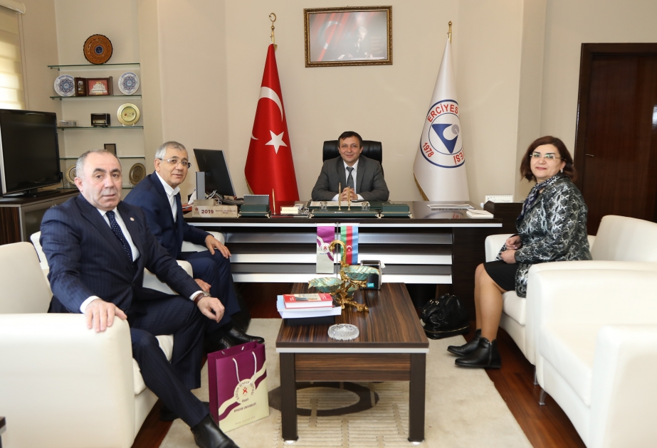 Xəzər Universiteti Türkiyənin Erciyes Universiteti ilə əlaqələr qurur