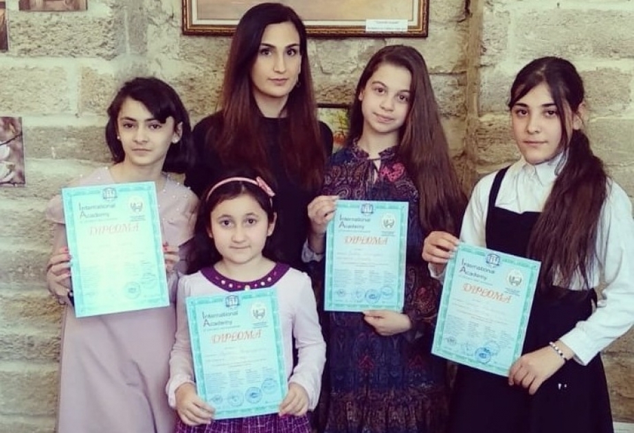 Uşaq incəsənət məktəbinin şagirdləri beynəlxalq festivalda uğur qazanıblar