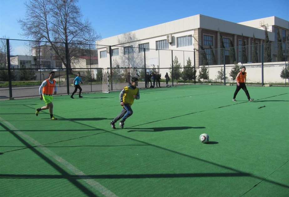 Bərdədə mini futbol turnirinə start verilib