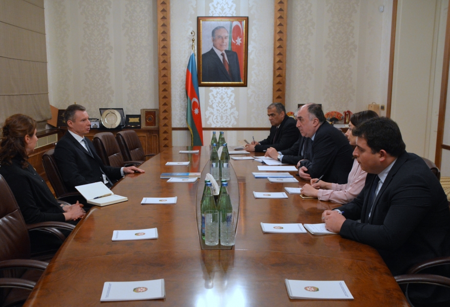Elmar Mammadyarov rencontre le nouvel ambassadeur d’Ukraine en Azerbaïdjan