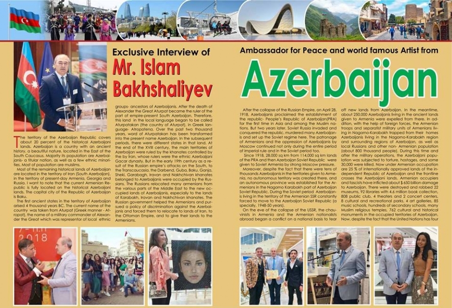 “Ambassador” jurnalında “Dirçəliş” Gənclərin Sosial-Psixoloji Reabilitasiya Mərkəzinin rəhbərinin müsahibəsi dərc olunub