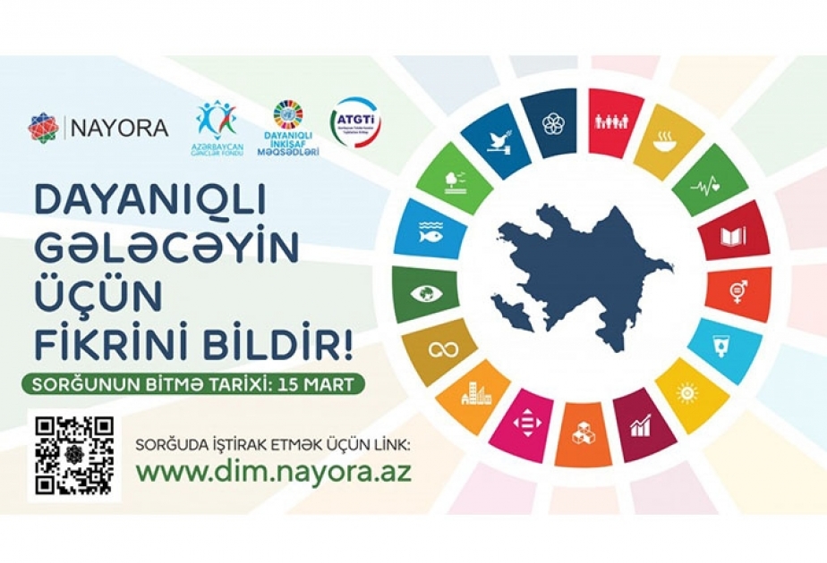 “Dayanıqlı gələcəyin üçün fikrini bildir!” adlı sorğuya start verilib