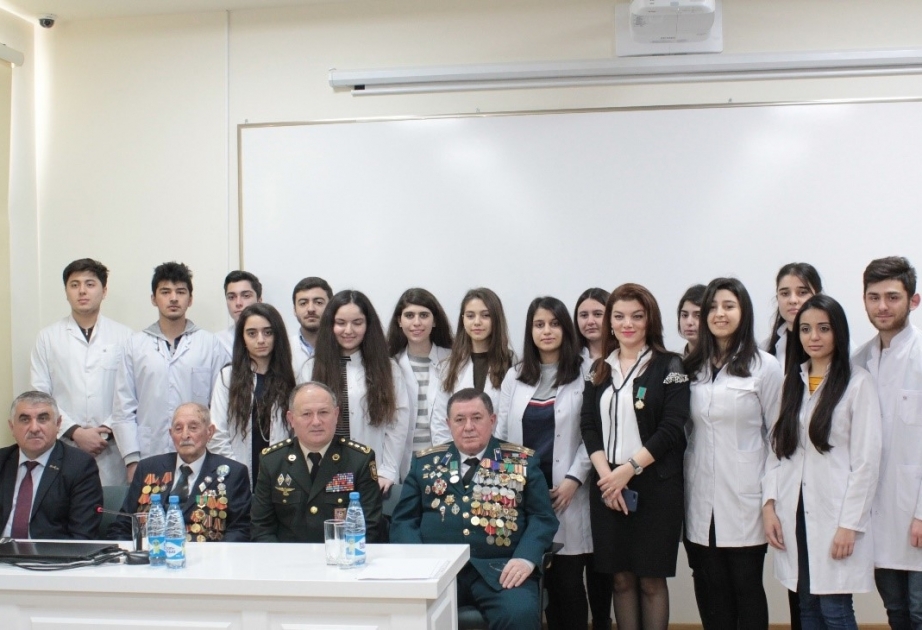 Ветераны войны побывали в Бакинском филиале Сеченовского университета