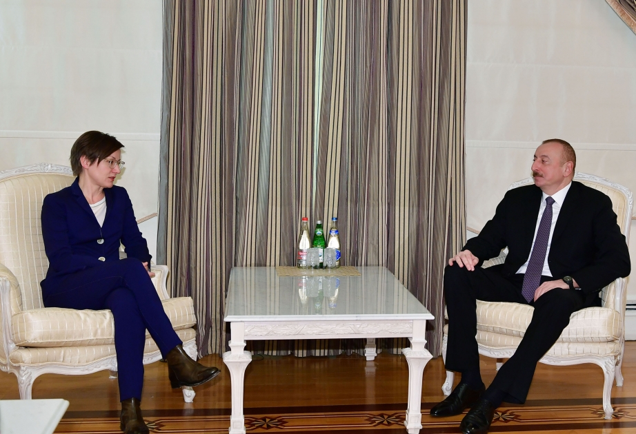 Prezident İlham Əliyev BMT İnkişaf Proqramının nümayəndə heyətini qəbul edib YENİLƏNİB VİDEO