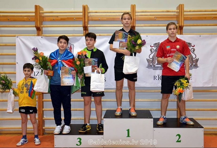 Bu il stolüstü tennisçilərimiz 4 beynəlxalq yarışda 12 medal qazanıblar