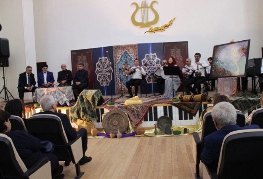 Musiqi məktəbində “Məclisi Üns” adlı təbdir təşkil olunub