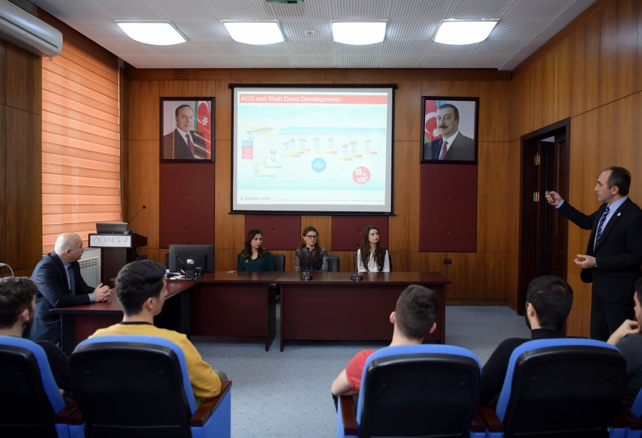 “SOCAR–KBR” MMC-nin nümayəndələri ADNSU-da
