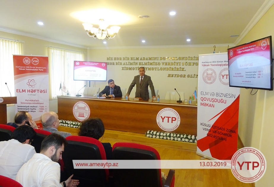 "Elm həftəsi" öz işini innovativ ideyaların təqdimatları ilə davam etdirib