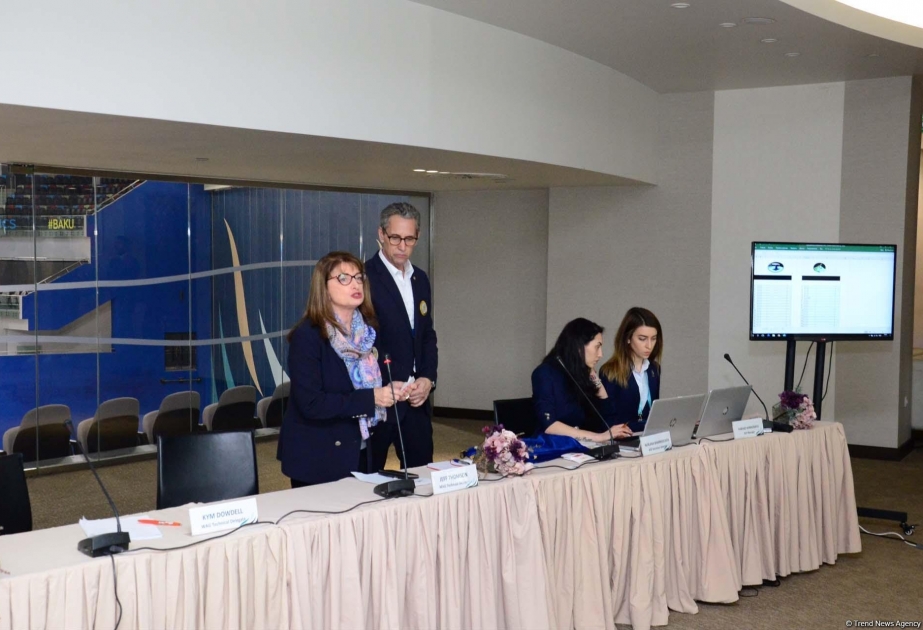 Bakıda idman gimnastikası üzrə dünya kuboku yarışlarının püşkatma mərasimi keçirilib
