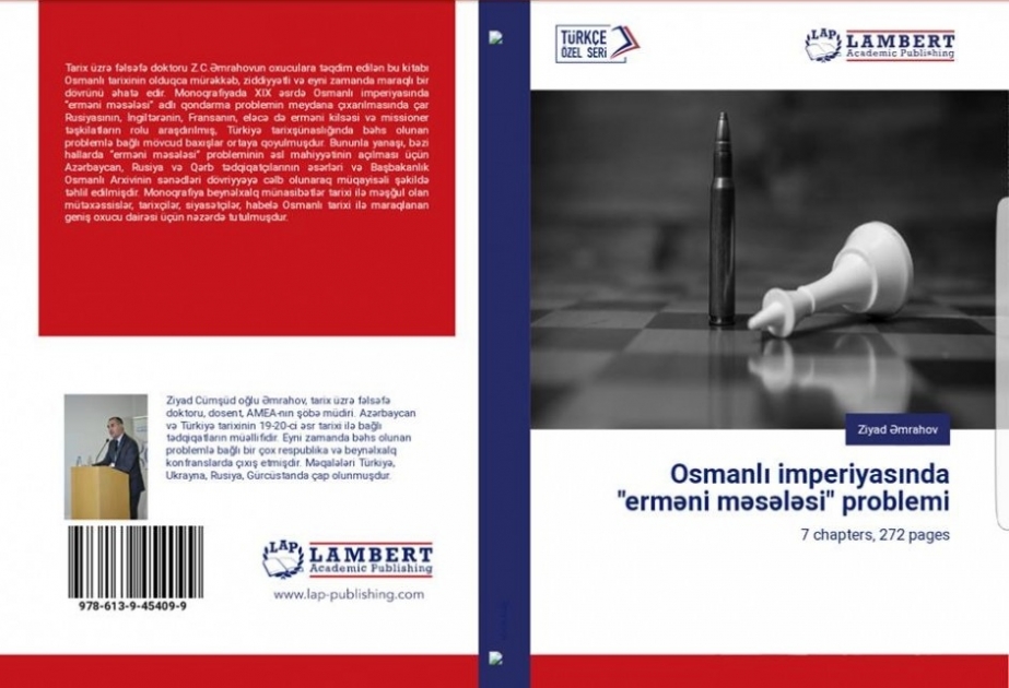 “Osmanlı imperiyasında erməni məsələsi problemi” kitabı yenidən nəşr olunub