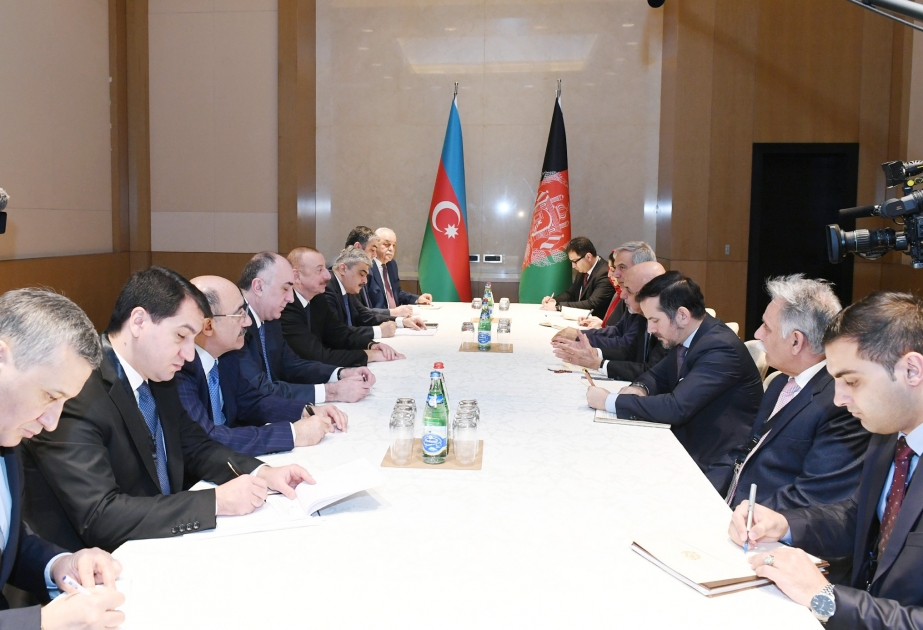 Entretien des présidents azerbaïdjanais et afghan VIDEO