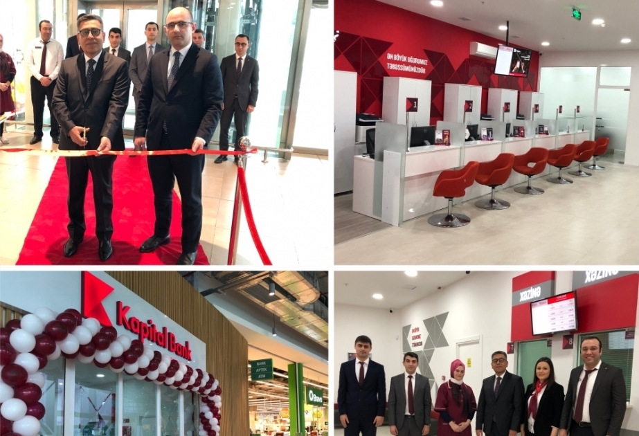 ®  "Kapital Bank" yeni "Bravo-3" filialını istifadəyə verdi