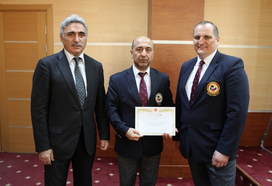 Azərbaycanlı karate mütəxəssisləri üçün beynəlxalq seminar keçirilib