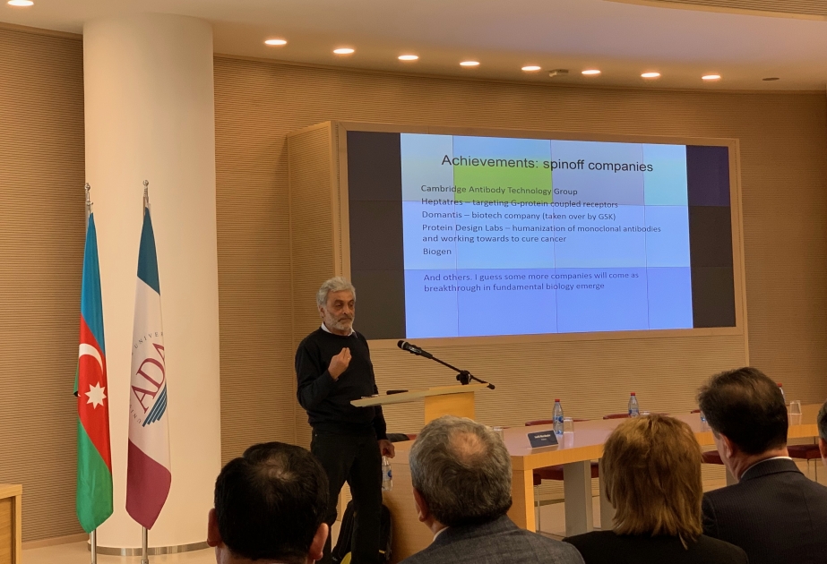 Professor Qərib Mürşüdov ADA Universitetində elmi seminar keçib