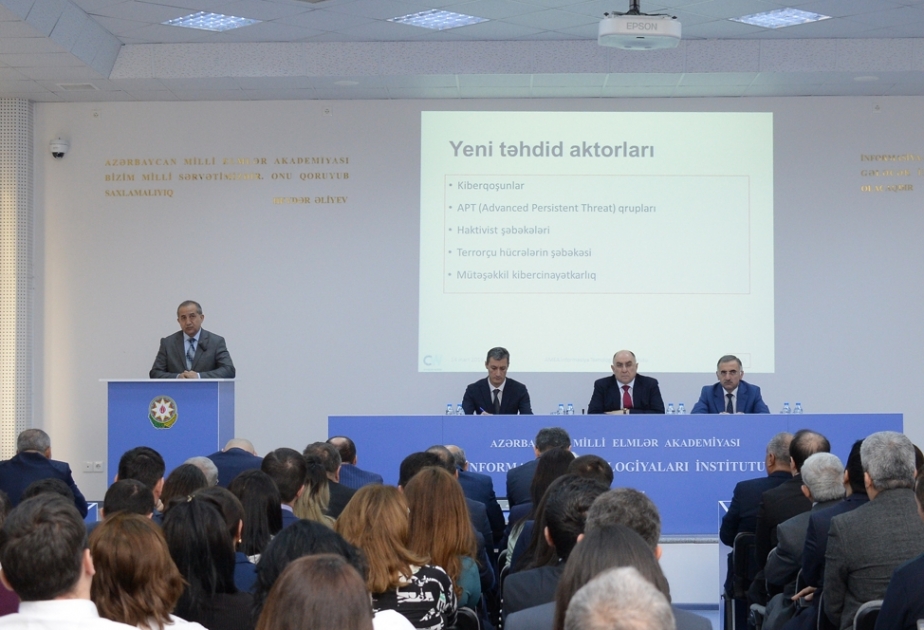 “CERT xidmətləri: kibertəhlükələr və onlardan mühafizə üsulları” respublika elmi-praktik seminarı keçirilib