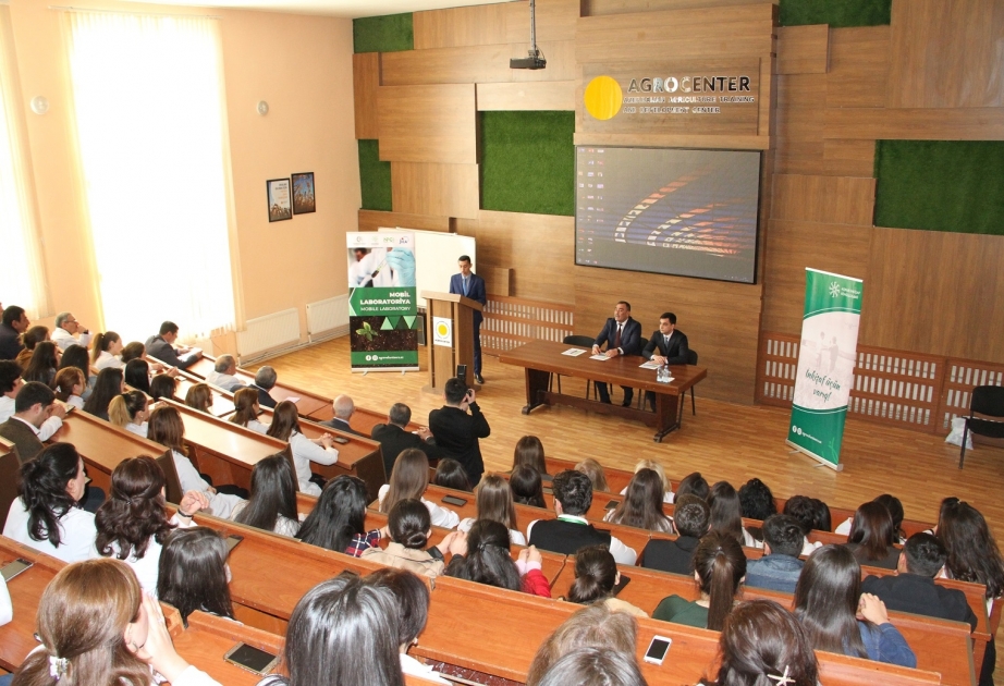 Aqrar Universitetdə "Mobil laboratoriya"nın təqdimat mərasimi keçirilib