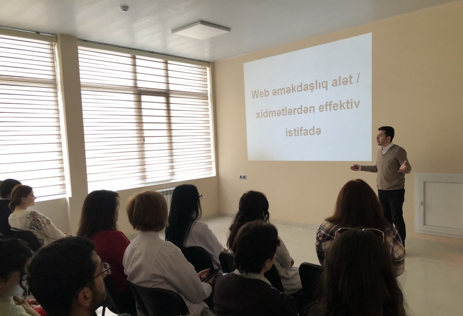 Biofizika institutunda maarifləndirici seminar: “Mənim ilk təqaüdüm”
