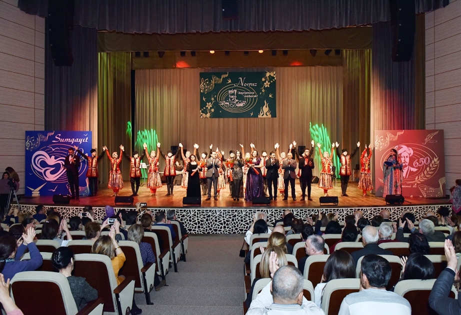 Sumqayıt kimyaçılarının şəhər sakinlərinə bayram hədiyyəsi