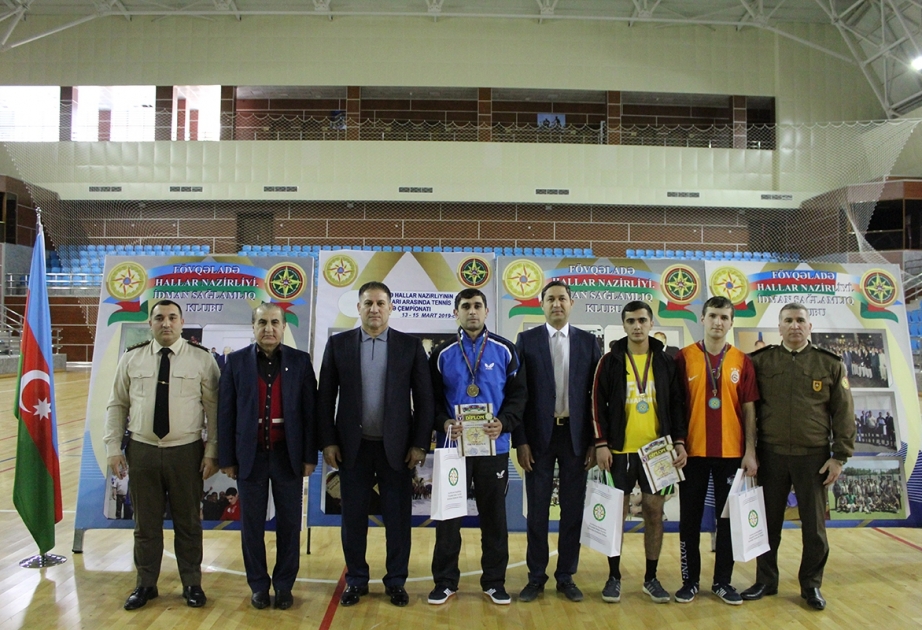 FHN qurumları arasında keçirilən stolüstü tennis çempionatına yekun vurulub