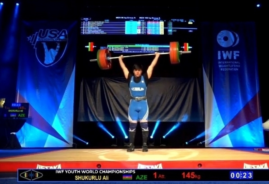 Levantador de pesas azerbaiyano ganó la medalla de bronce