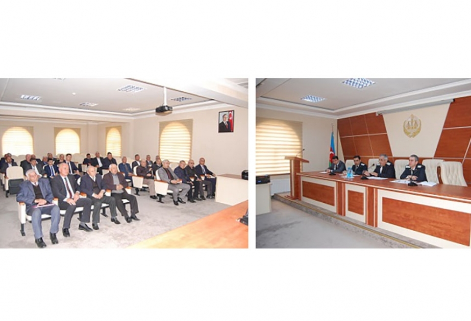 İmişli regional ədliyyə idarəsi bələdiyyə sədrləri və qulluqçuları üçün seminar təşkil edib