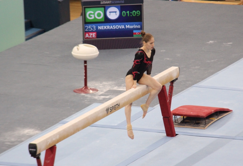Azerbaijan's Marina Nekrasova qualifies for finals of Artistic Gymnastics World Cup