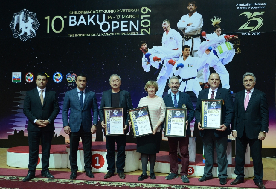 “Baku Open” beynəlxalq karate turnirinin açılış mərasimi keçirilib