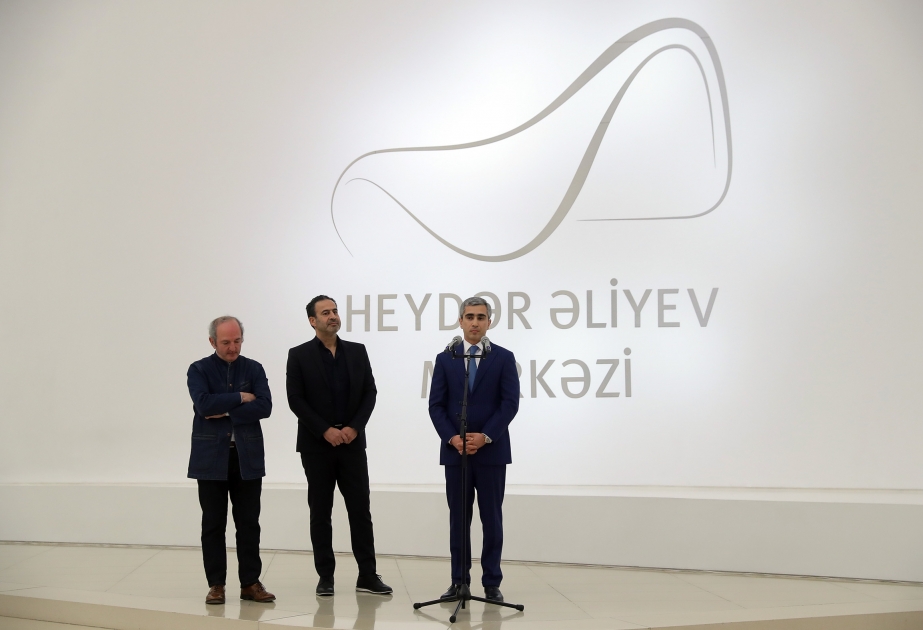 Heydər Əliyev Mərkəzində fransız heykəltəraş Mauro Kordanın sərgisi açılıb