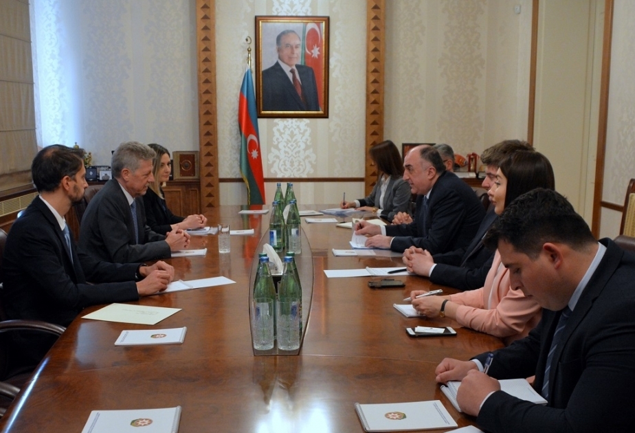 阿根廷新任驻阿塞拜疆大使向外长递交任职国书副本