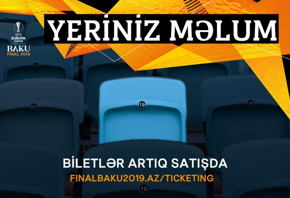 UEFA Avropa Liqasının Bakıdakı finalı üçün bilet satışı prosesinin başa çatmasına beş gün qalıb