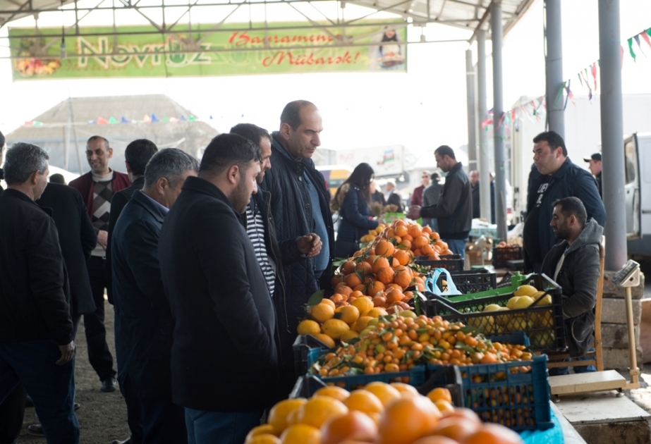 Lənkəranda keçirilən Novruz yarmarkasına 35 tondan çox məhsul çıxarılıb