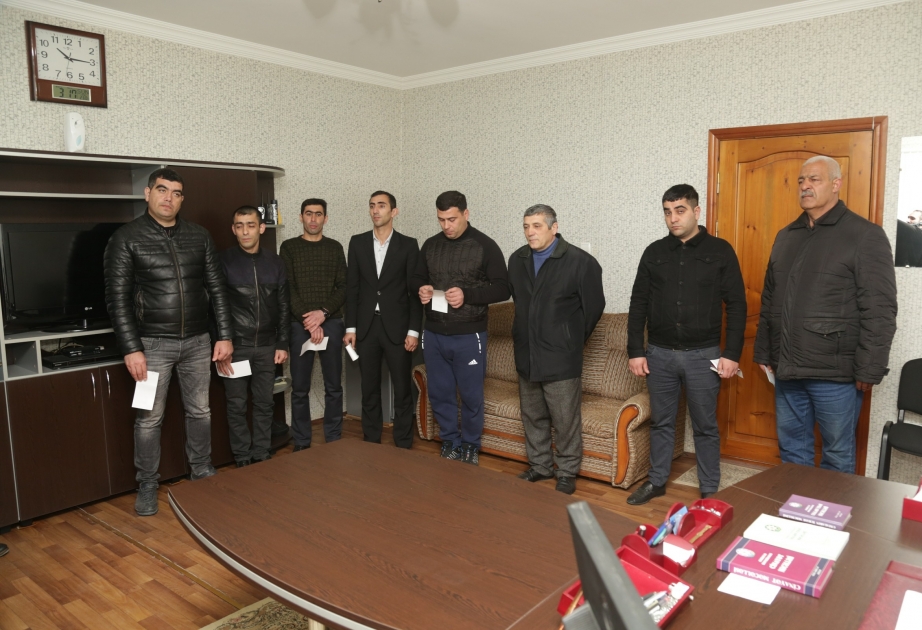 Xaçmazdakı məntəqə tipli cəzaçəkmə müəssisəsindən 8 nəfər azadlığa buraxılıb VİDEO
