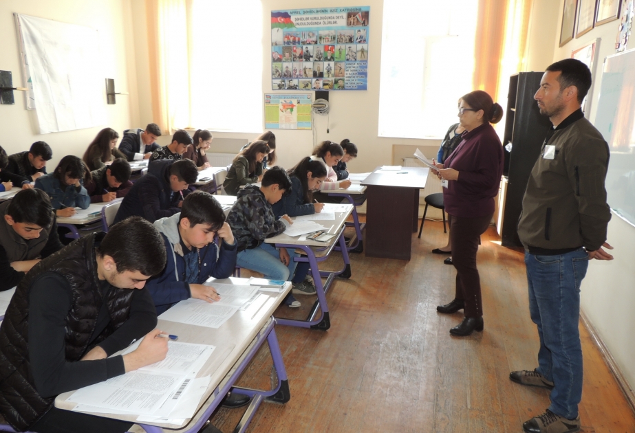 Ağcabədi, Beyləqan və Füzuli rayonlarında buraxılış imtahanları uğurla başa çatıb