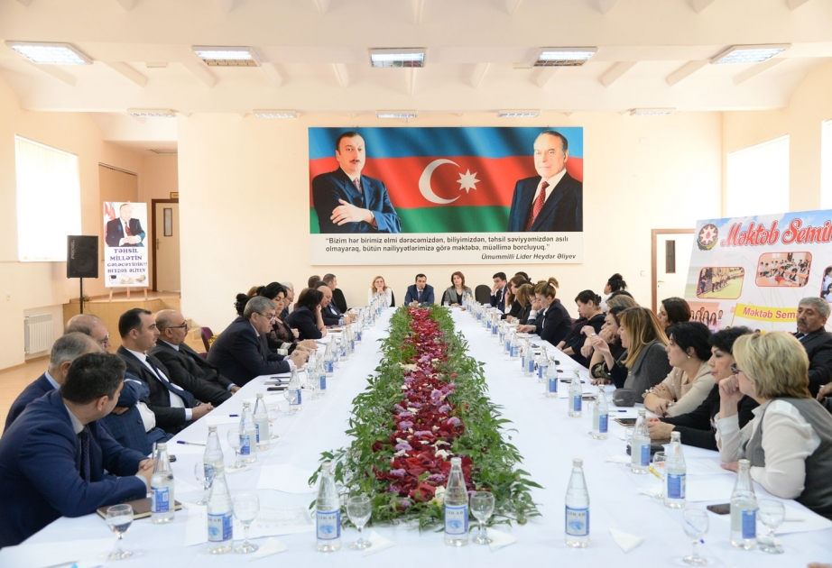 “Məktəb seminarları” başa çatıb