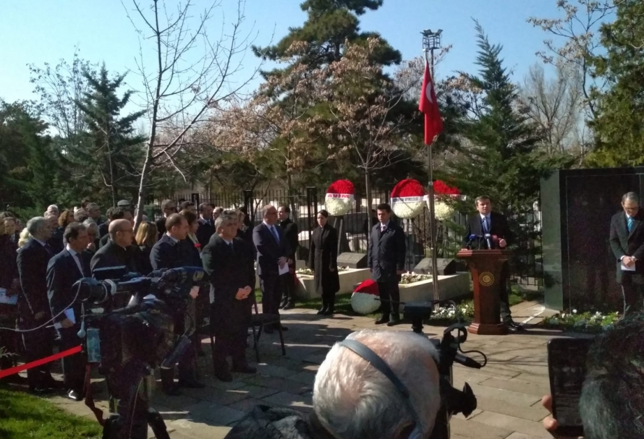 Ankarada türkiyəli şəhid diplomatların xatirəsi anılıb