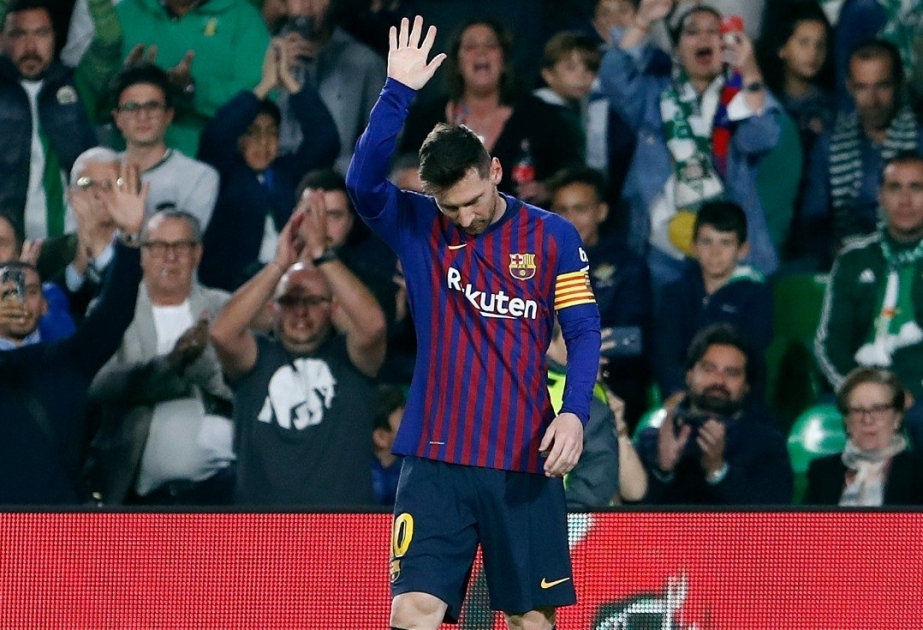 Messi hits hat trick as Barcelona torment Real Betis