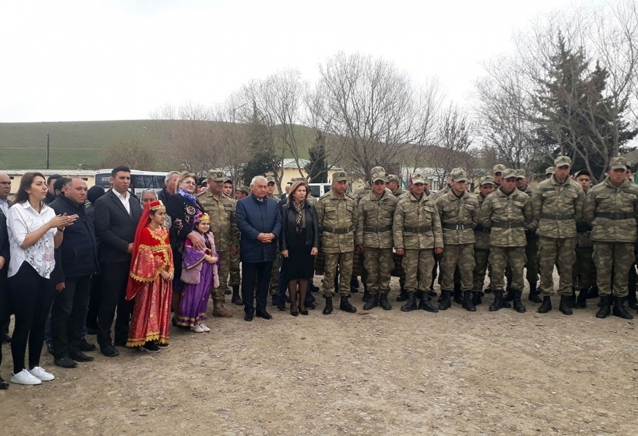 В воинской части в Физулинском районе прошел день «Открытых дверей»