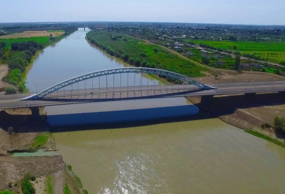 В нижнем течении реки Кура в основном наблюдается повышение уровня воды