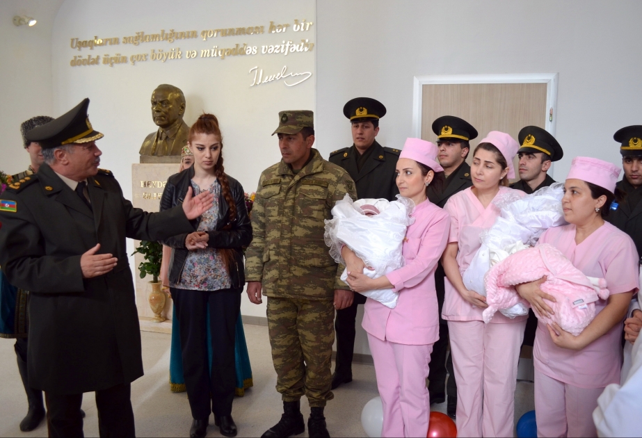 Hərbi qulluqçu ailəsində 12 illik həsrətdən sonra üçəm dünyaya gəlib