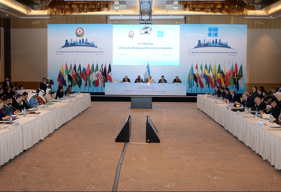 13th meeting of OPEC-non-OPEC Joint Ministerial Monitoring Committee gets underway in Baku VIDEO