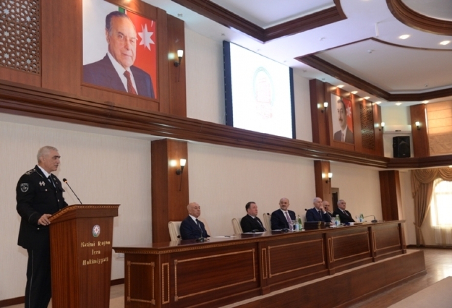 Nəsimi rayonunda Azərbaycan təhlükəsizlik orqanlarının 100 illiyi münasibətilə tədbir keçirilib