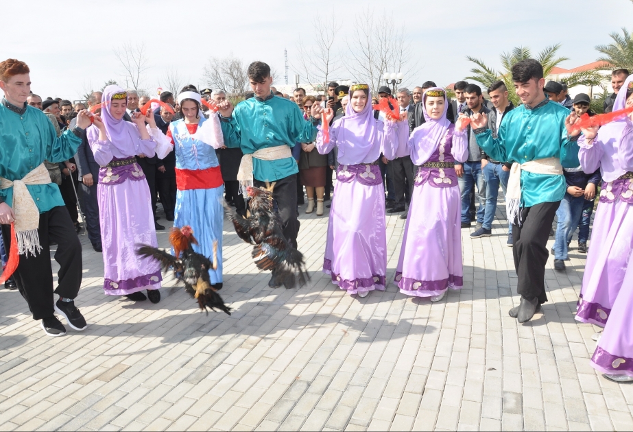Sabirabadda Novruzun gəlişi böyük coşqu ilə qeyd olunub