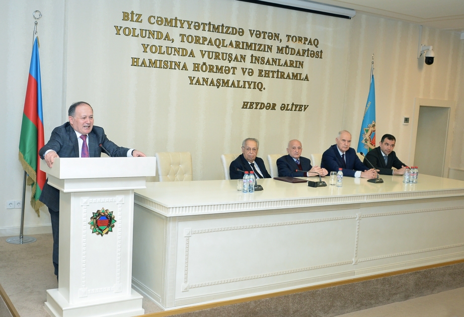 Respublika Veteranlar Təşkilatında Azərbaycanda təhlükəsizlik orqanlarının yaradılmasının 100 illiyi qeyd edilib