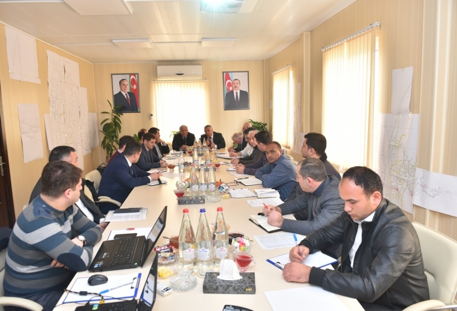 Şəkinin içməli su təchizatının yaxşılaşdırılması layihəsinin icrası sürətləndirilib