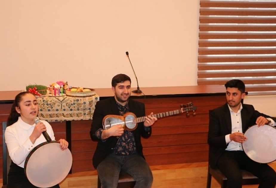 Respublika Seysmoloji Xidmət Mərkəzində Novruz bayramı qeyd olunub
