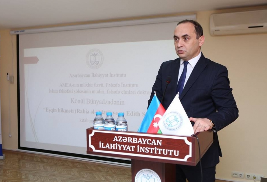 Azərbaycan İlahiyyat İnstitutunda “Eşqin hikməti” kitabının təqdimatı olub